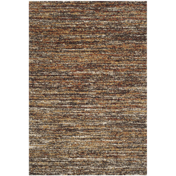 17 Stories Katonah Abstract Gold Area Rug & Reviews Wayfair